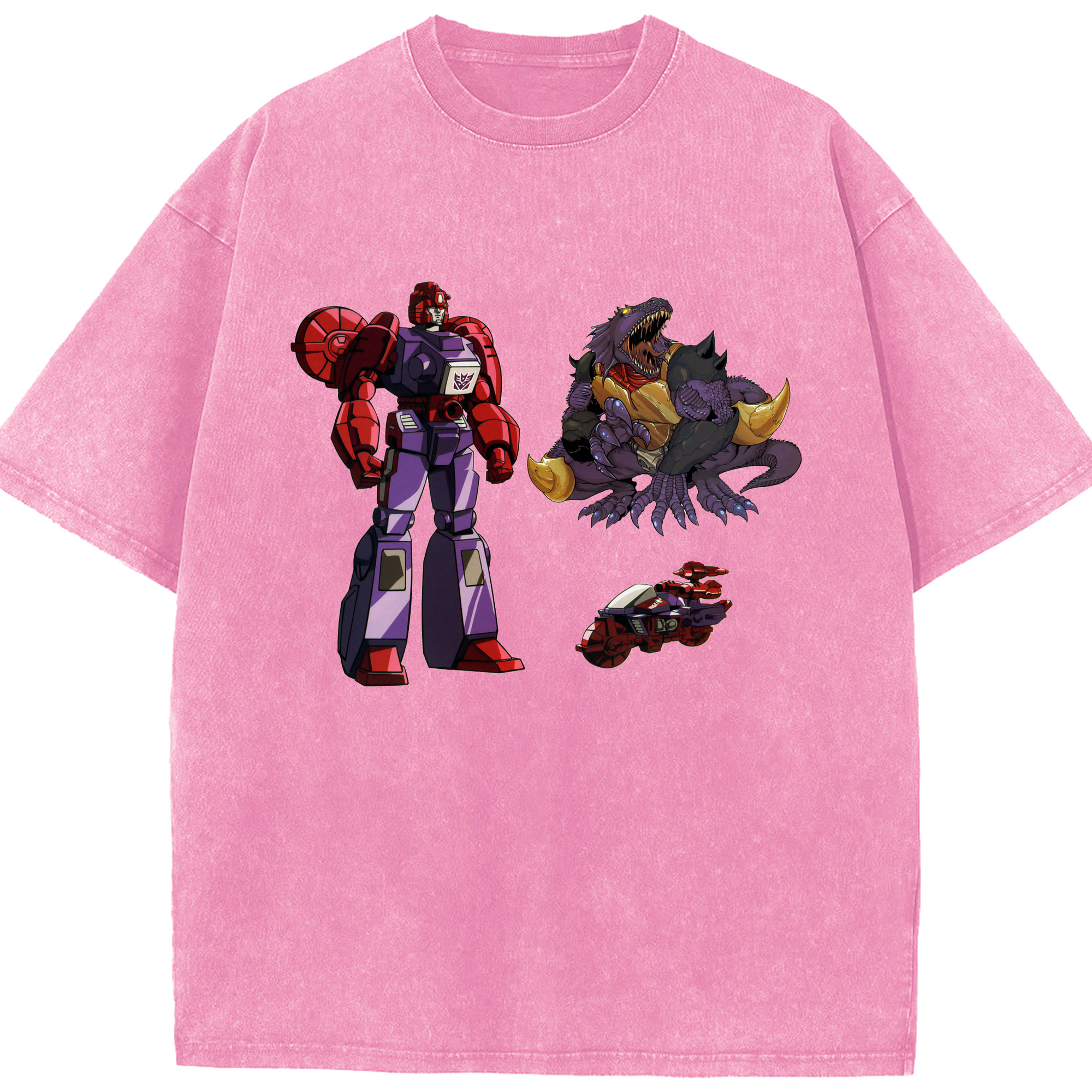（画像用）  綿100% ヴィンテージ風 半袖Tシャツ（フロントプリント）